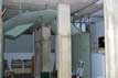 The climbing wall inside the headquarters and the rigged training ropes