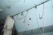 The training ropes rigged in the headquarters