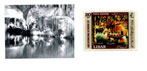 Lebanese stamp and original photo by Sami Karkabi