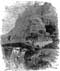 An old etching of Afqa cave