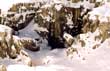 Fouar Dara entrance in winter_photo by Issam Bou Jaoude
